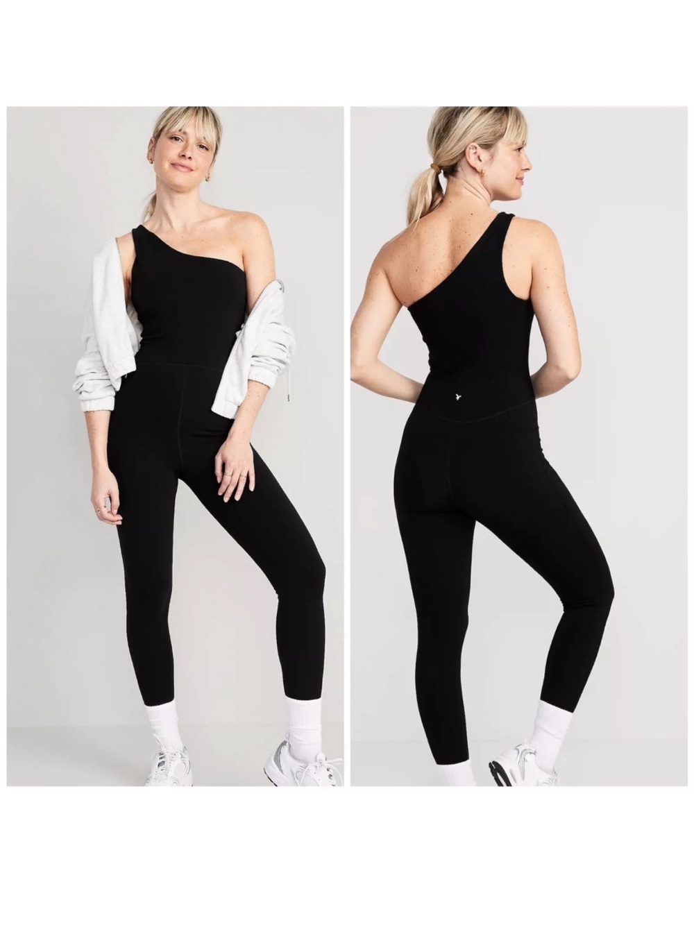 Old Navy PowerChill One-Shoulder Jumpsuit Size L